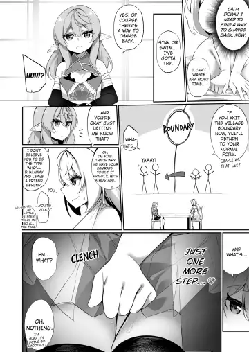 [Kanmuri] ♂ Boukensha-san ga ♀ Elf ni Sarete Shinyuu(Nakama) to Musubareru Hanashi | The Bonding Tale of ♂Adventurer-turned-♀Elf and Her Comrade (uncensored) Fhentai - Page 21