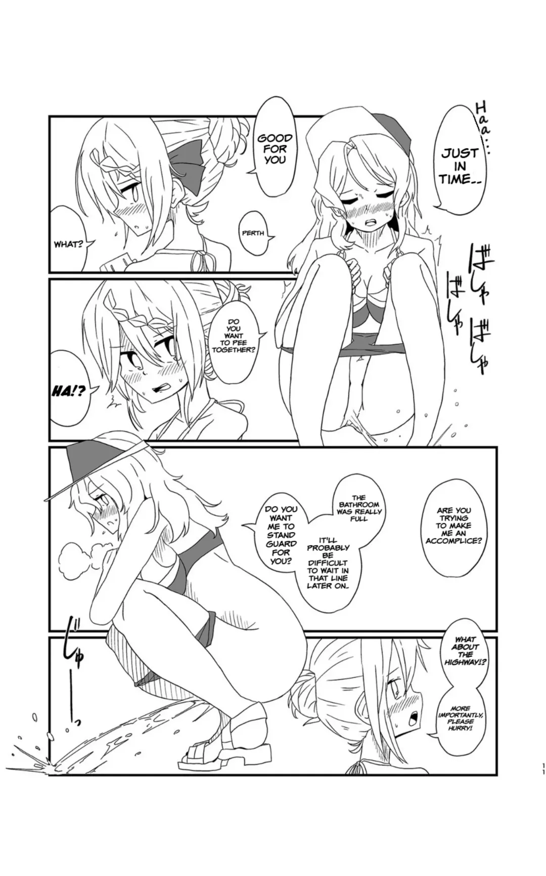 [Musou] Perth no Ichiban Nagai Hi - Perth's longest day. Fhentai - Page 11