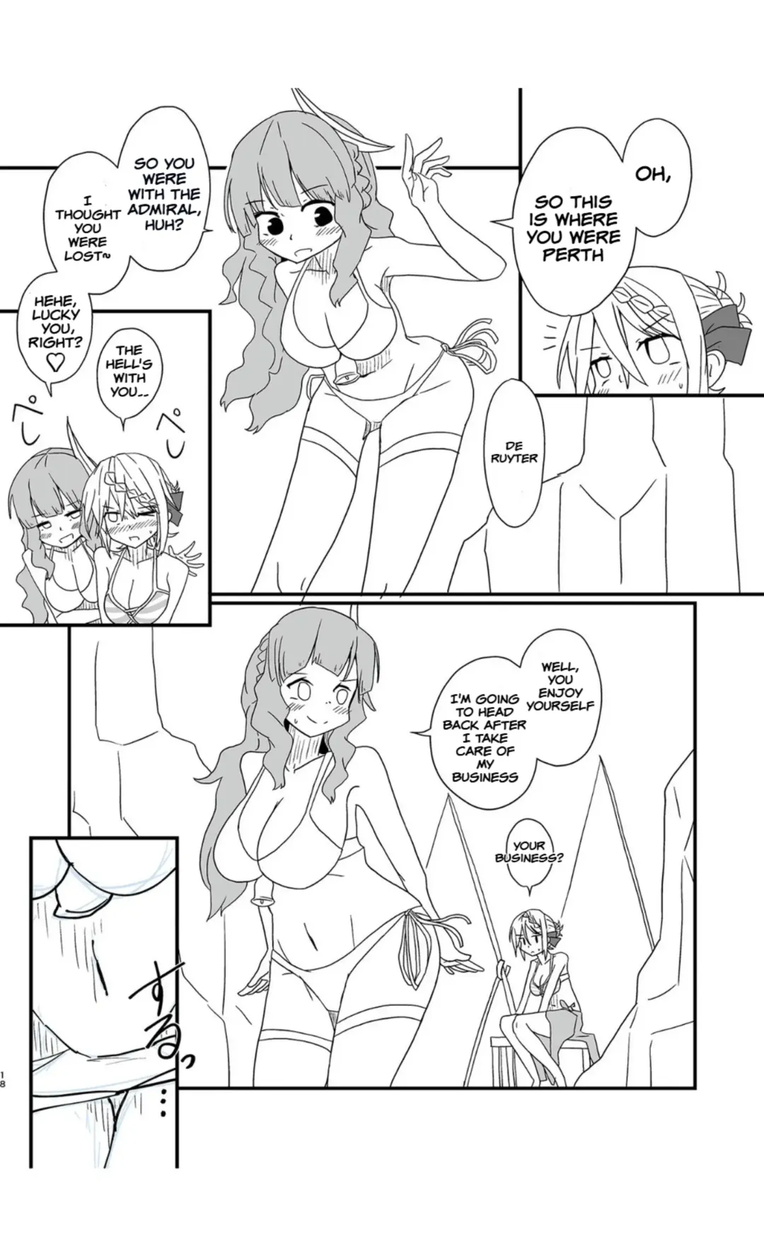 [Musou] Perth no Ichiban Nagai Hi - Perth's longest day. Fhentai - Page 18