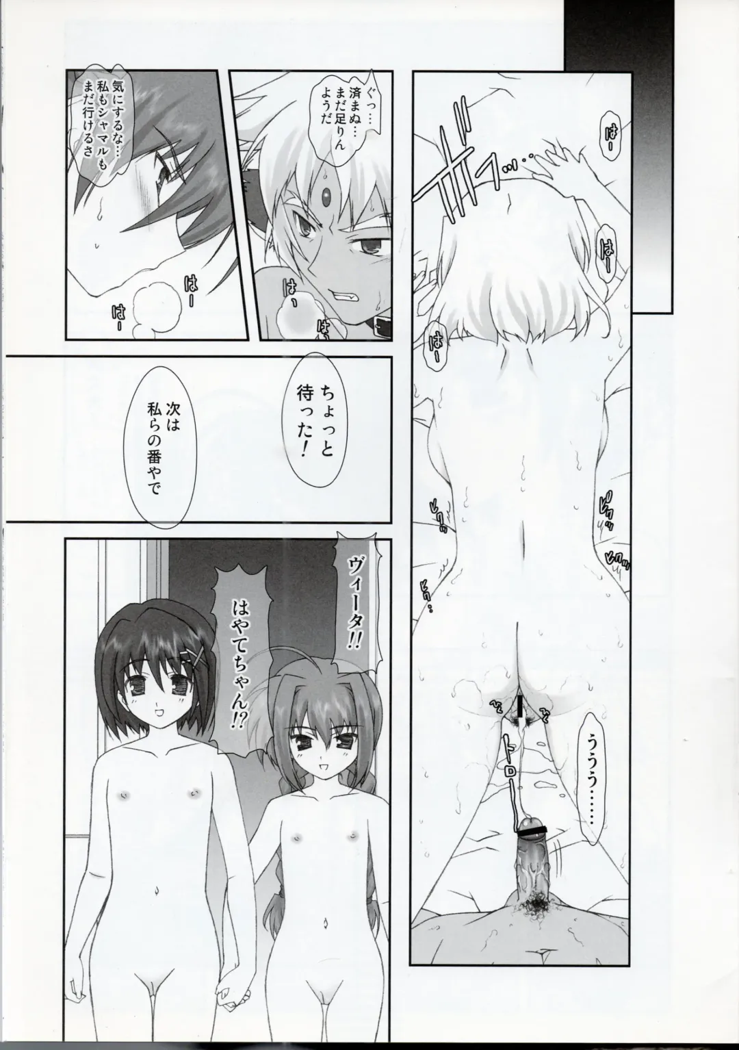 [Naruse Hirofumi] Lyrical Magical Hayate Ganbaru Fhentai - Page 13