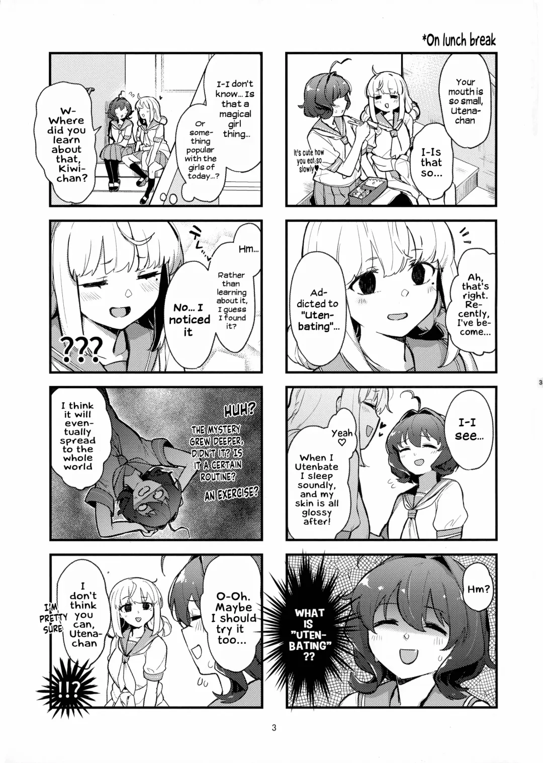 [Aimitsu] Takaraka ni Ute ni ~ | Loudly Utenbating Fhentai - Page 3