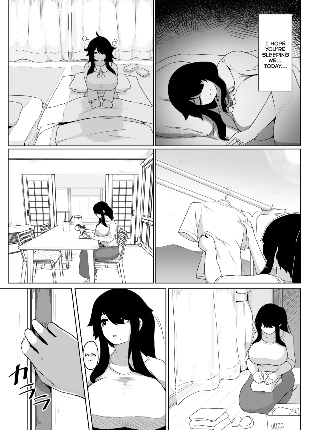 [Moya] Oyasumi, Okaa-san I | Good Night, Mom I Fhentai - Page 37
