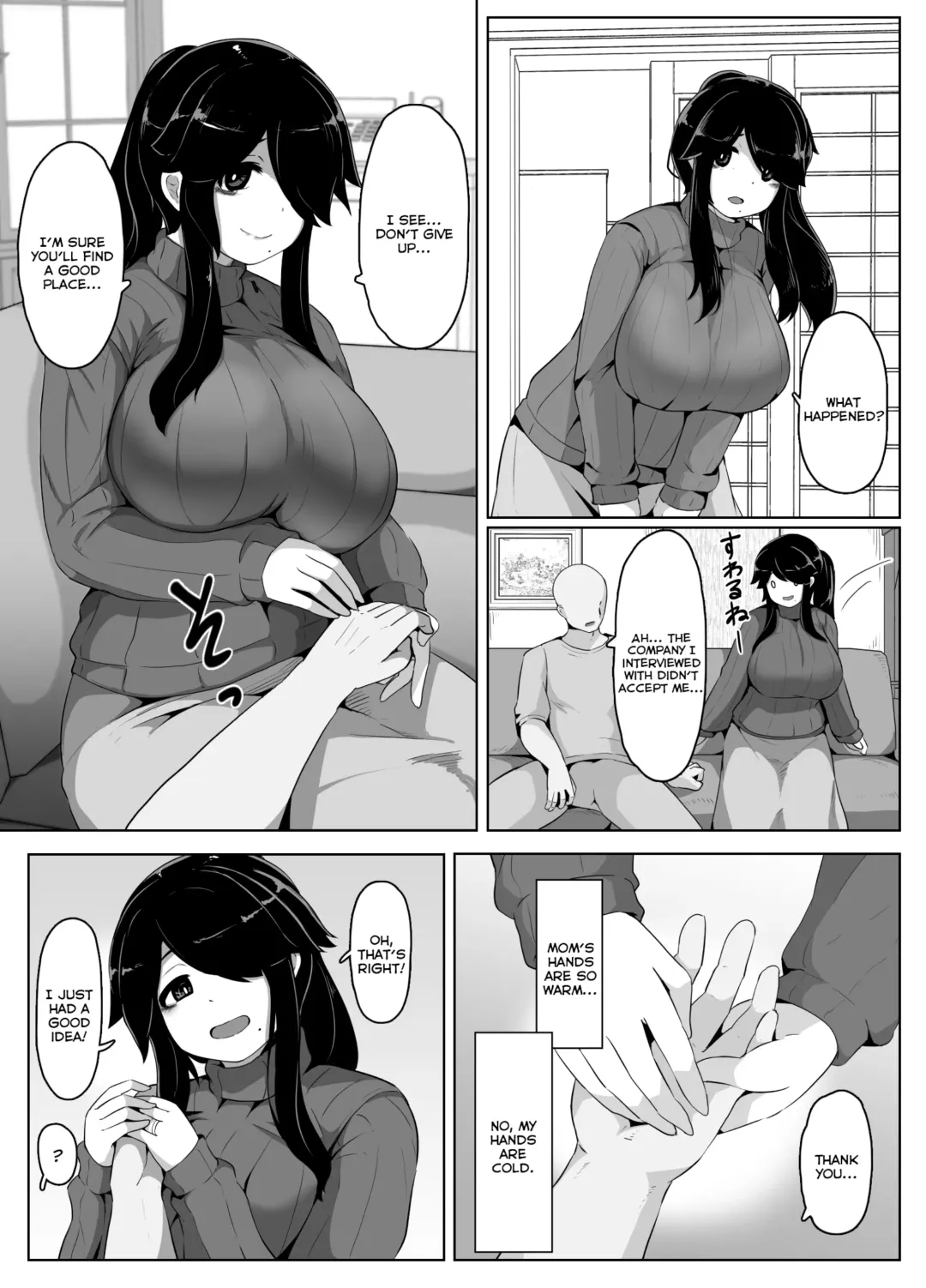 [Moya] Oyasumi, Okaa-san I | Good Night, Mom I Fhentai - Page 43