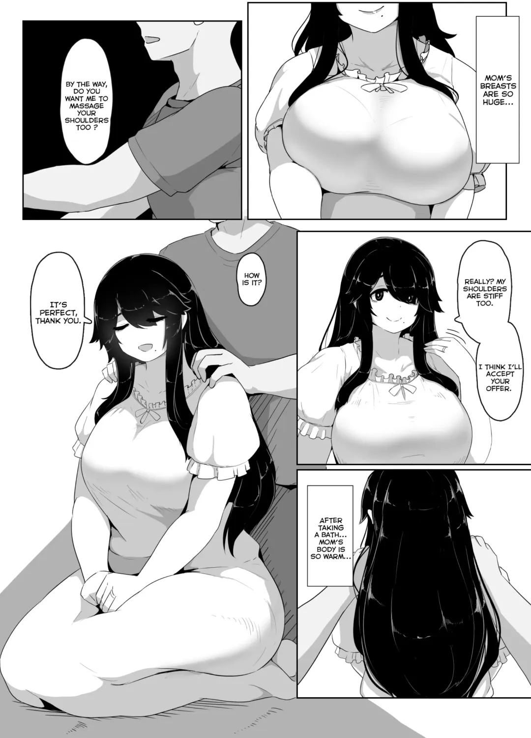 [Moya] Oyasumi, Okaa-san I | Good Night, Mom I Fhentai - Page 55