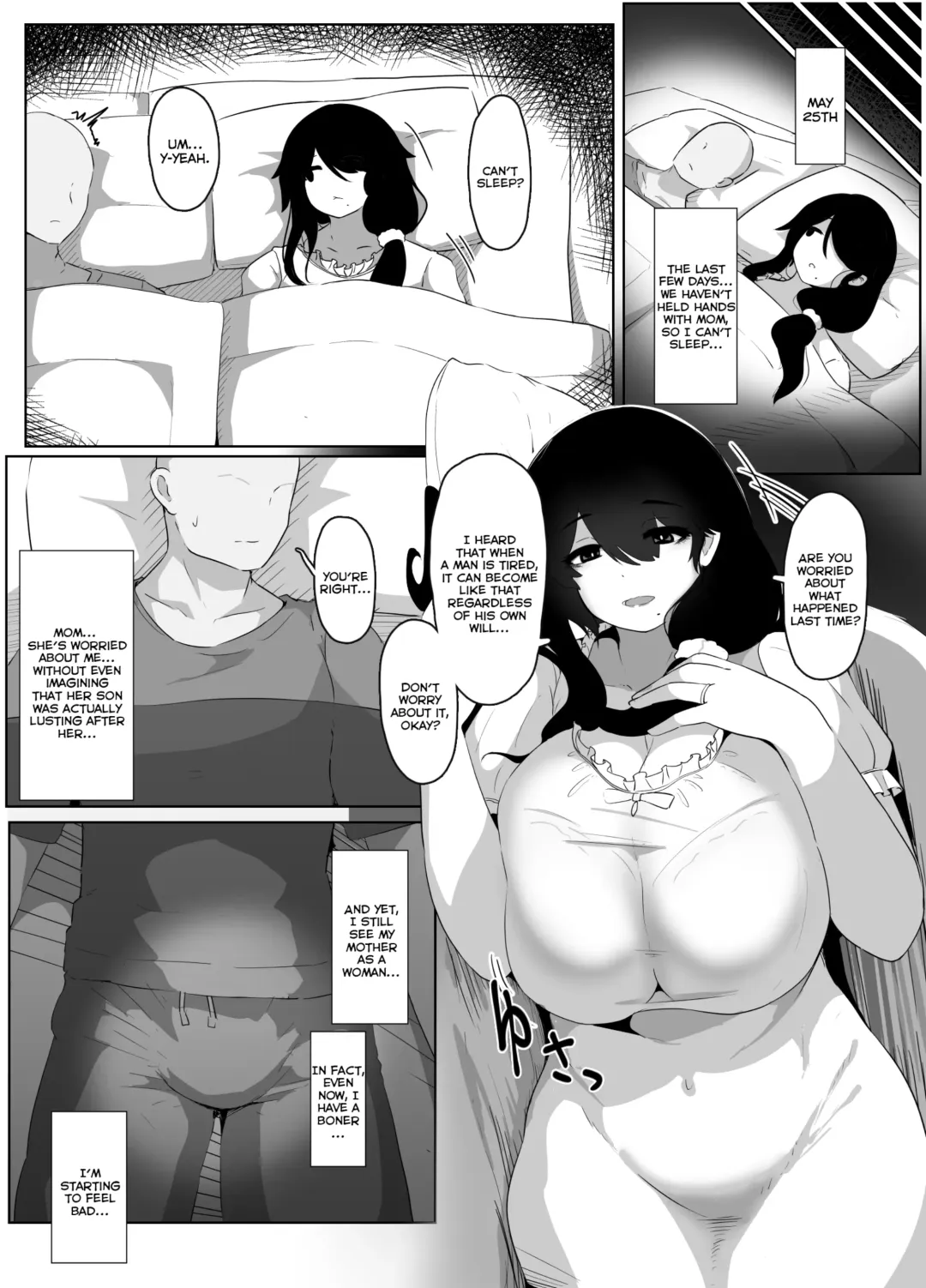 [Moya] Oyasumi, Okaa-san I | Good Night, Mom I Fhentai - Page 62