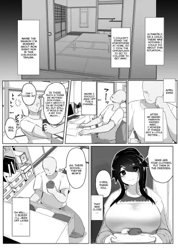[Moya] Oyasumi, Okaa-san I | Good Night, Mom I Fhentai - Page 31