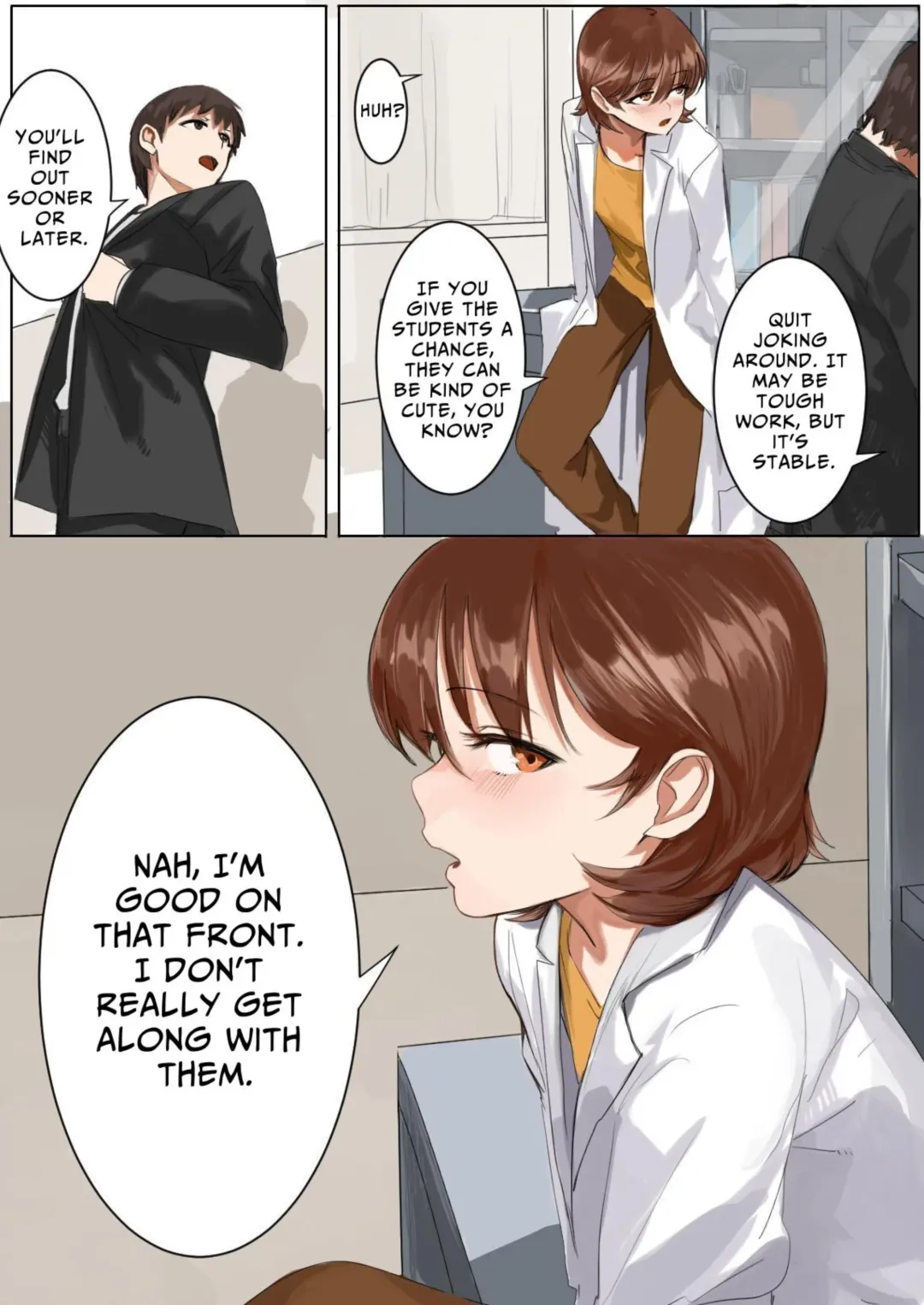Sashida Sareta Hokenshitsu | How I Offered Her Up In The Nurse's Office Fhentai - Page 15