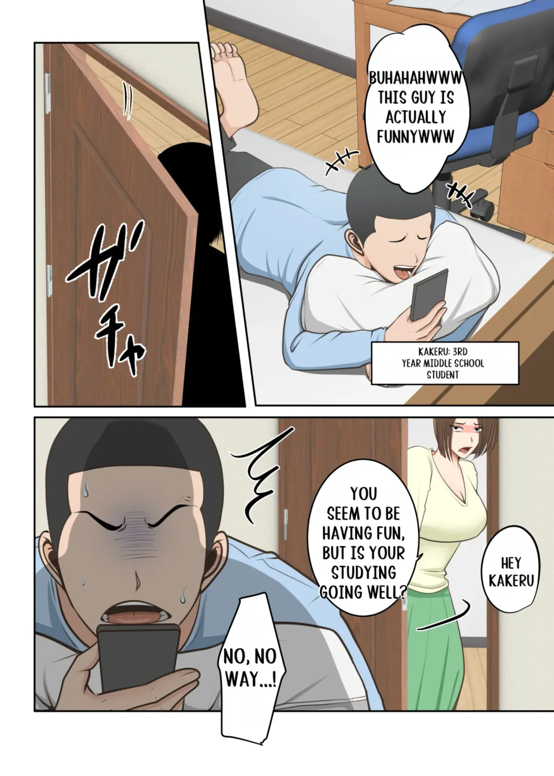 Oni no Kyouiku Mama ga Musuko to Amaama SEX made Fhentai - Page 2