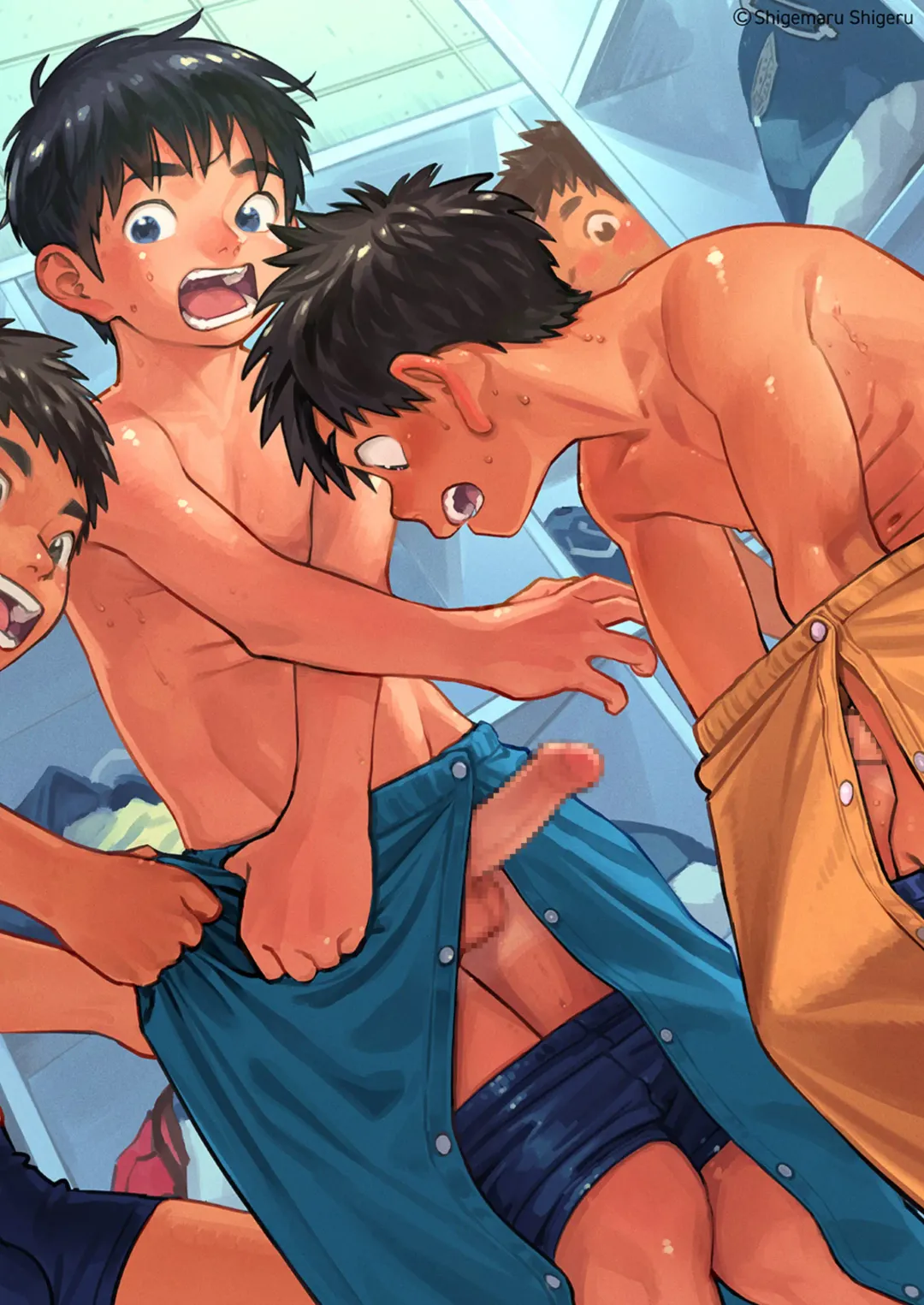 [Shigemaru Shigeru] Monthly Shounen Zoom 2024-08 Fhentai - Page 4