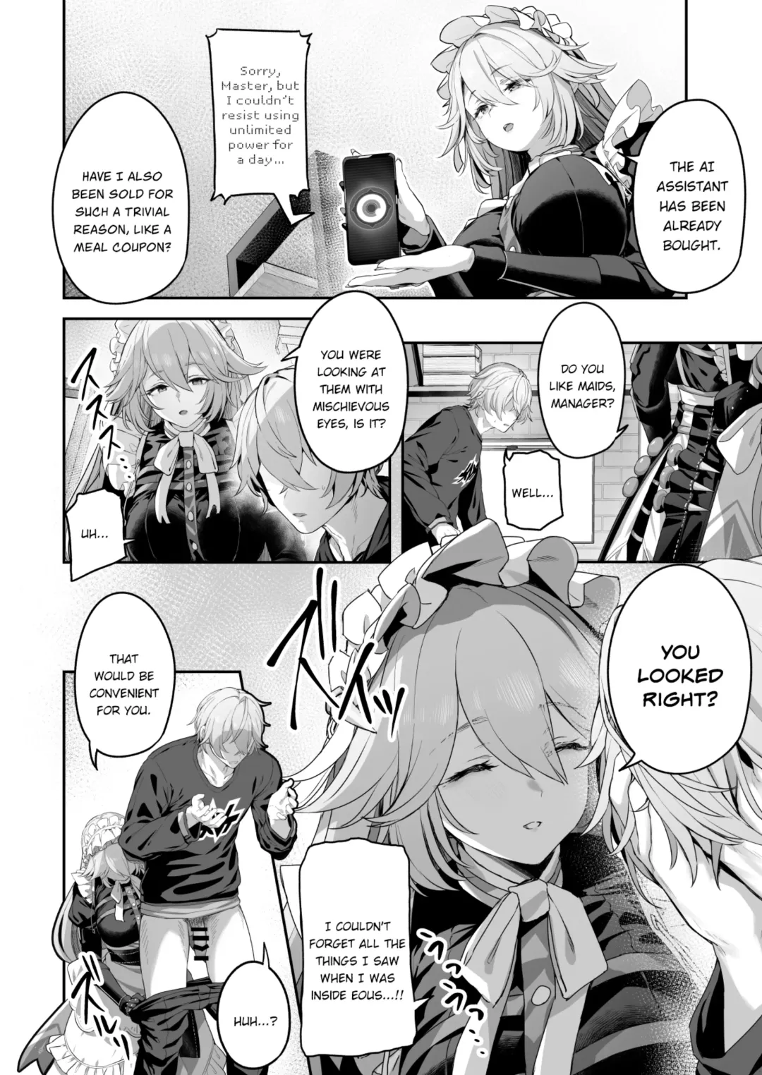 [Tobimura] Maid-chou Rina no Tokubetsu Ura Service Fhentai - Page 6