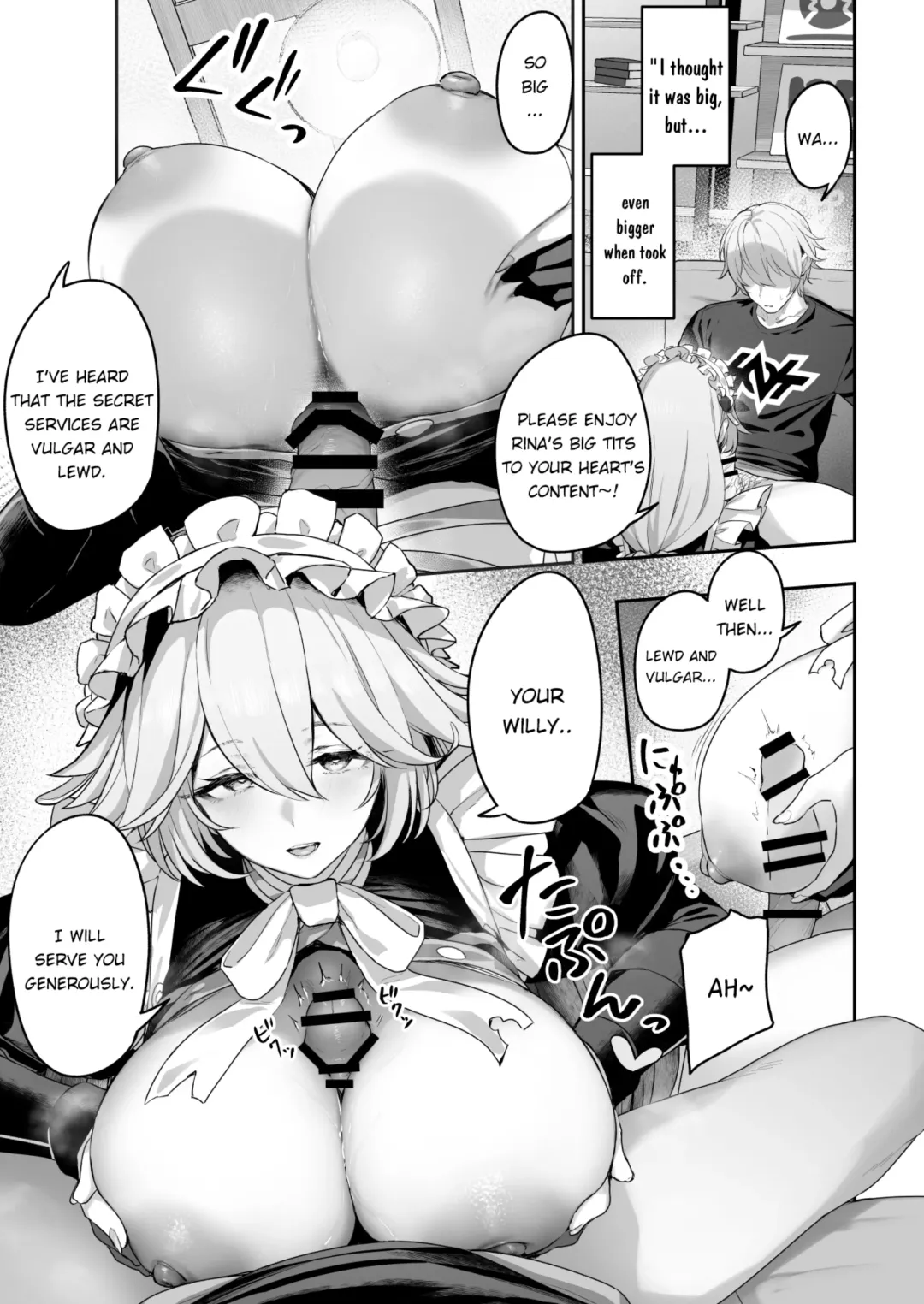 [Tobimura] Maid-chou Rina no Tokubetsu Ura Service Fhentai - Page 9