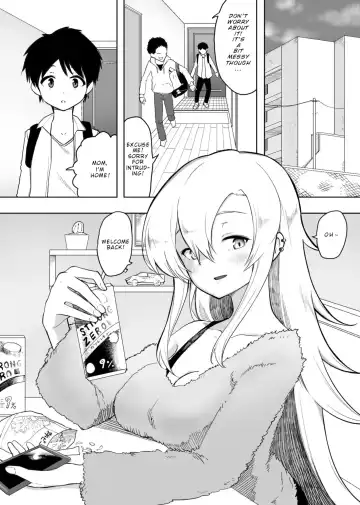 Yuujin no Gal na Mama ni Fudeoroshi Shite Moratta Hanashi | A Story About How My Friend's Gyaru Mom Was My First Time Fhentai - Page 2