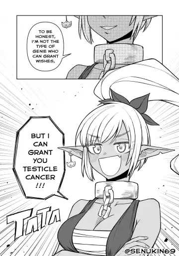 [Hornee Borgar] The Useless Genie and her intrusive-thoughts Master Fhentai - Page 4