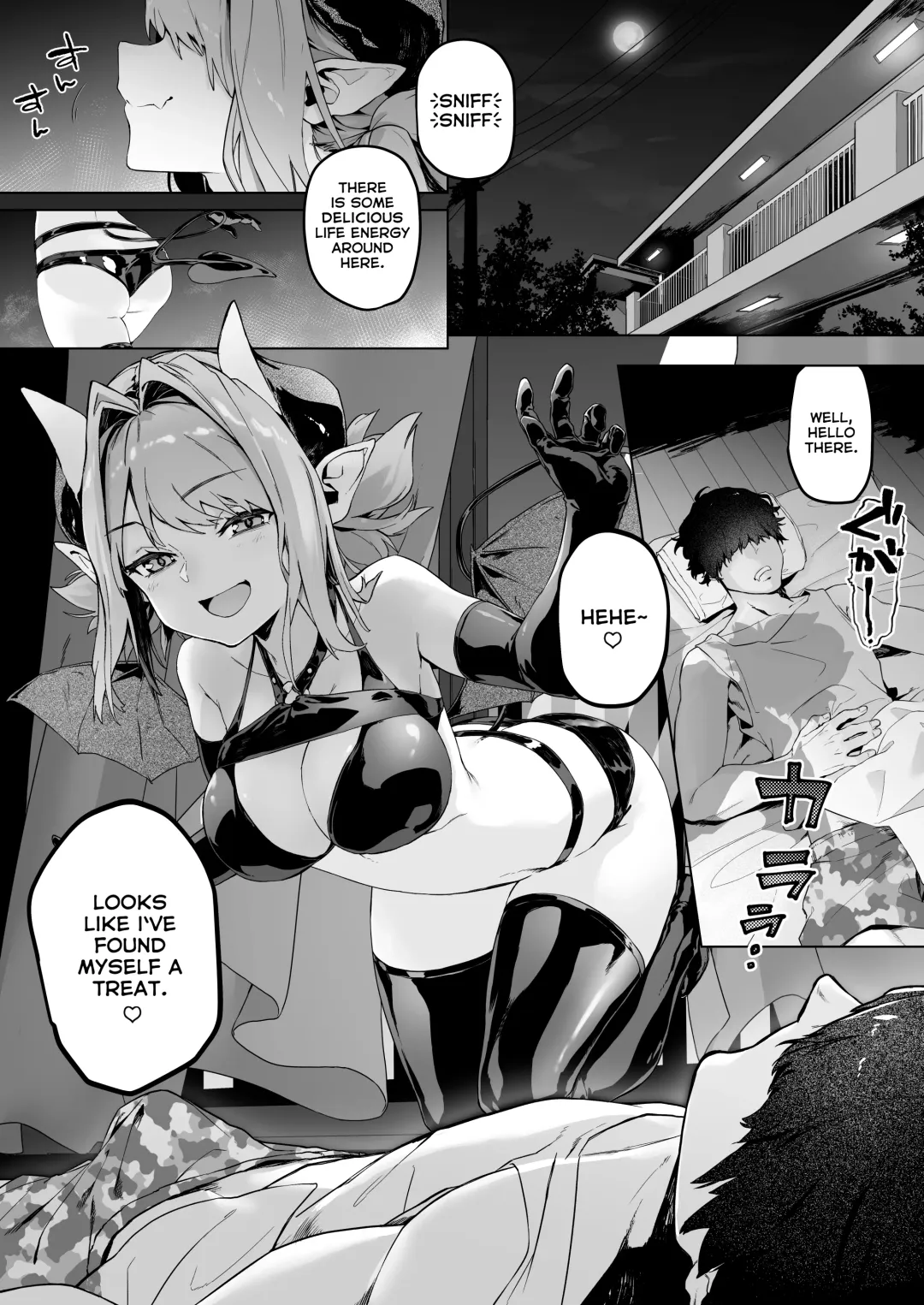 [Jimador - Usuba Kagerou] Miryou Keikaku -Loli Succubus wa Chinpo nanka ni Makemasen!(?)- | Charming plan! - the succubus brat won't lose to a dick!(?)- Fhentai - Page 2