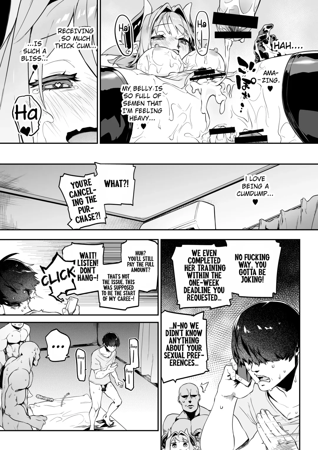 [Jimador - Usuba Kagerou] Miryou Keikaku -Loli Succubus wa Chinpo nanka ni Makemasen!(?)- | Charming plan! - the succubus brat won't lose to a dick!(?)- Fhentai - Page 24