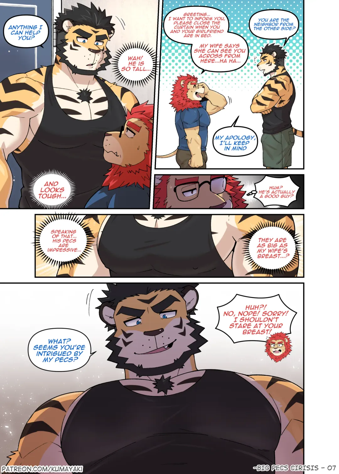[Luwei] BIG PECS CIRISIS (uncensored) Fhentai - Page 10