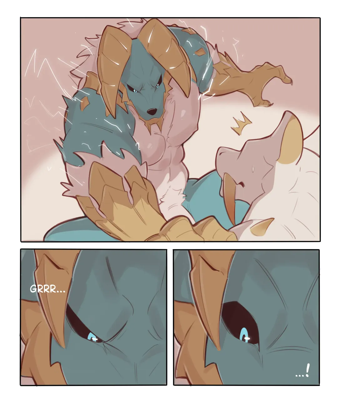 [Wolfanine] Zinogre X Barioth Fhentai - Page 2