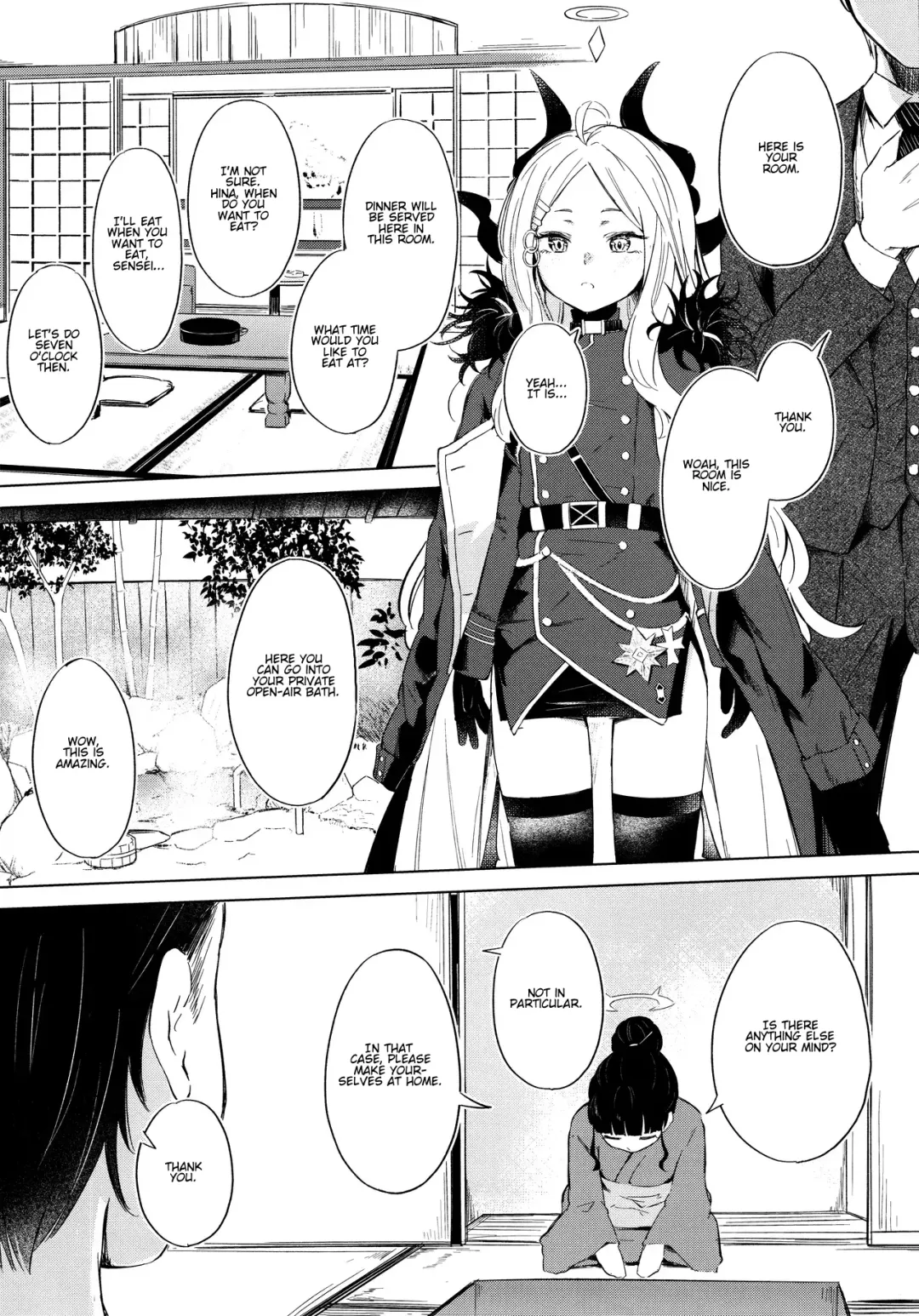 [Funiai Riko] Yukemuri Shimeppori Kojitsu Roten nite Amaenbo Iinchou to | Going to a steamy private outdoor hot spring with a clingy chairwoman Fhentai - Page 3