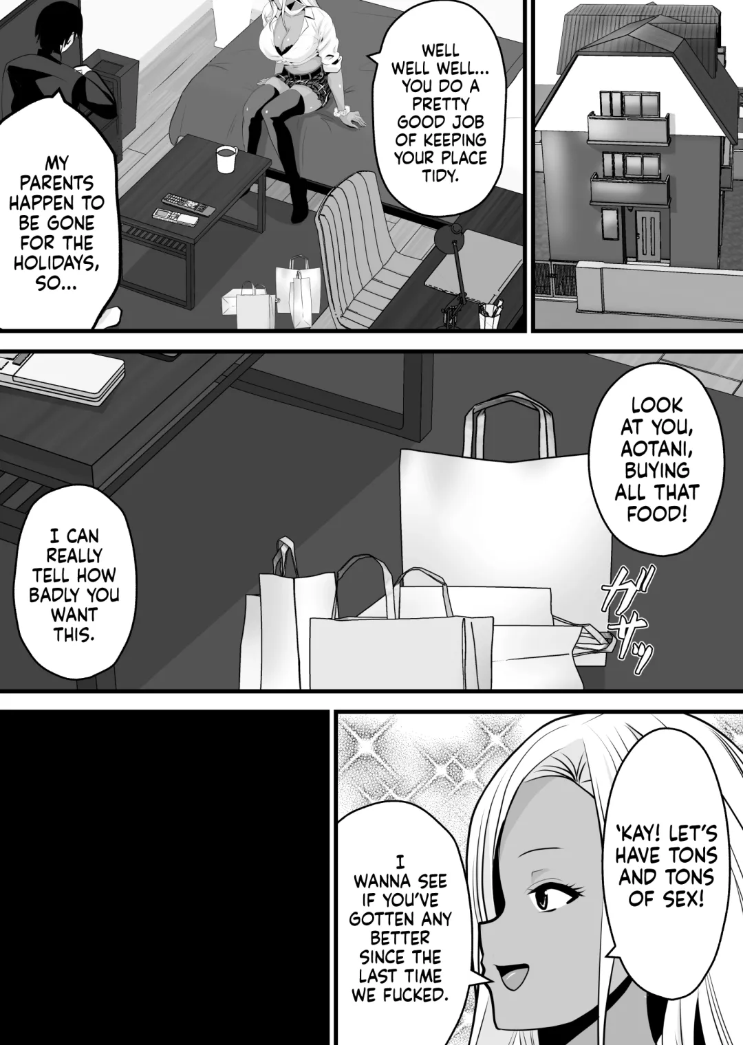 Otaku ni Yasashii Kuro Gal ga Rare Card to Koukan de Sex Sasetekureru ー Nerd-Friendly Choco-Gyaru Will Trade Sex For Rare Cards Fhentai - Page 26