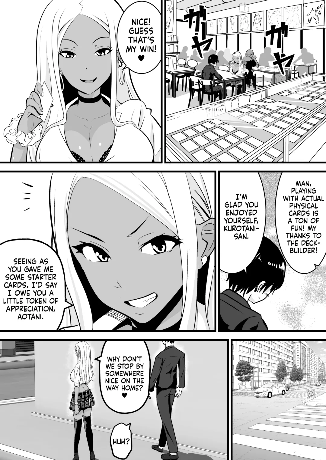 Otaku ni Yasashii Kuro Gal ga Rare Card to Koukan de Sex Sasetekureru ー Nerd-Friendly Choco-Gyaru Will Trade Sex For Rare Cards Fhentai - Page 3