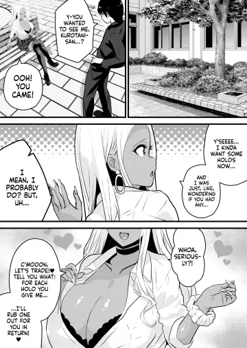 Otaku ni Yasashii Kuro Gal ga Rare Card to Koukan de Sex Sasetekureru ー Nerd-Friendly Choco-Gyaru Will Trade Sex For Rare Cards Fhentai - Page 15