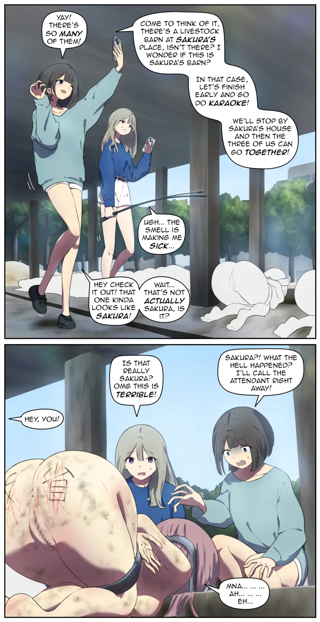 [Fest] A life in the barn as punishment for a delinquent girl who has been spoiled until now Fhentai - Page 10