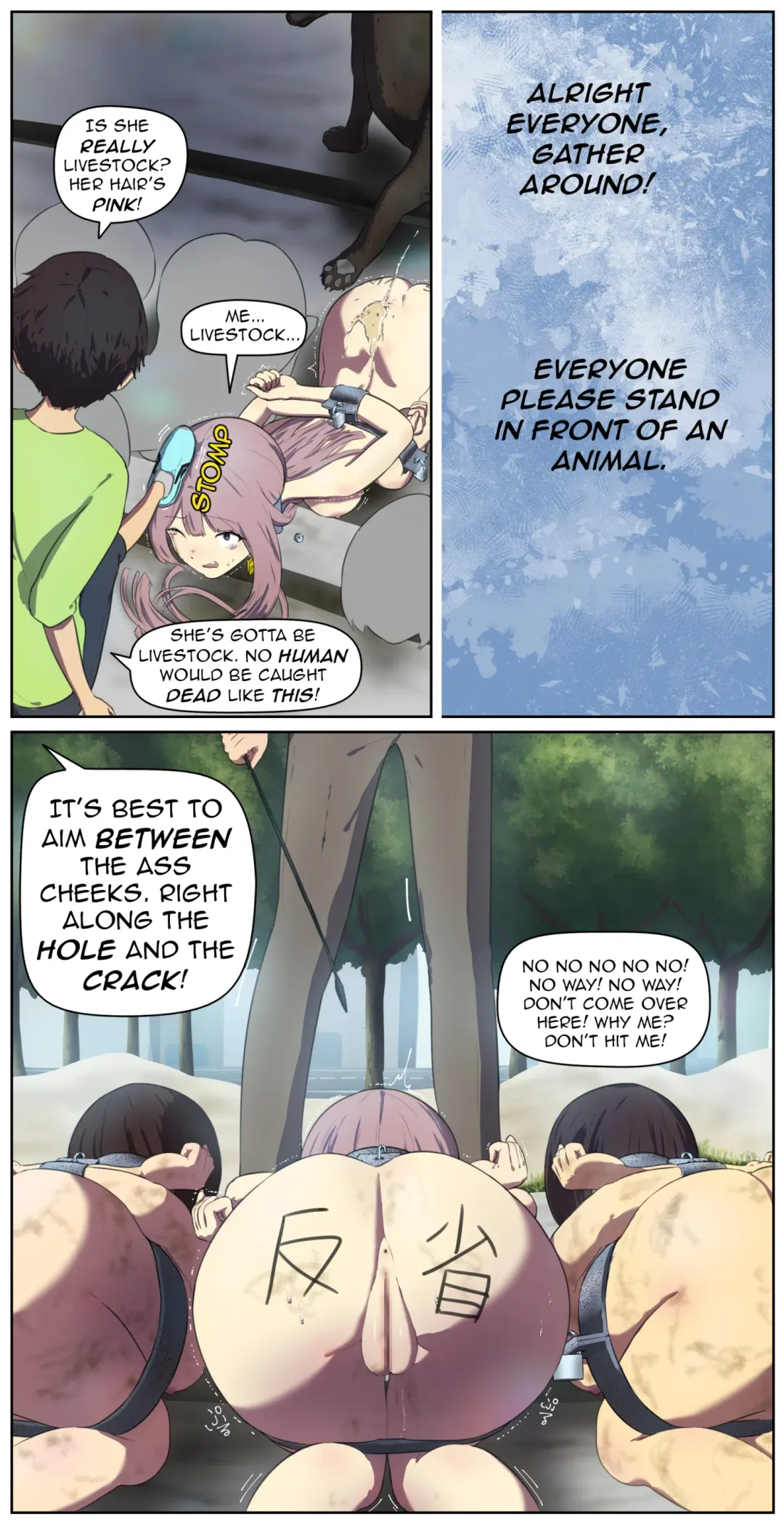 [Fest] A life in the barn as punishment for a delinquent girl who has been spoiled until now Fhentai - Page 8