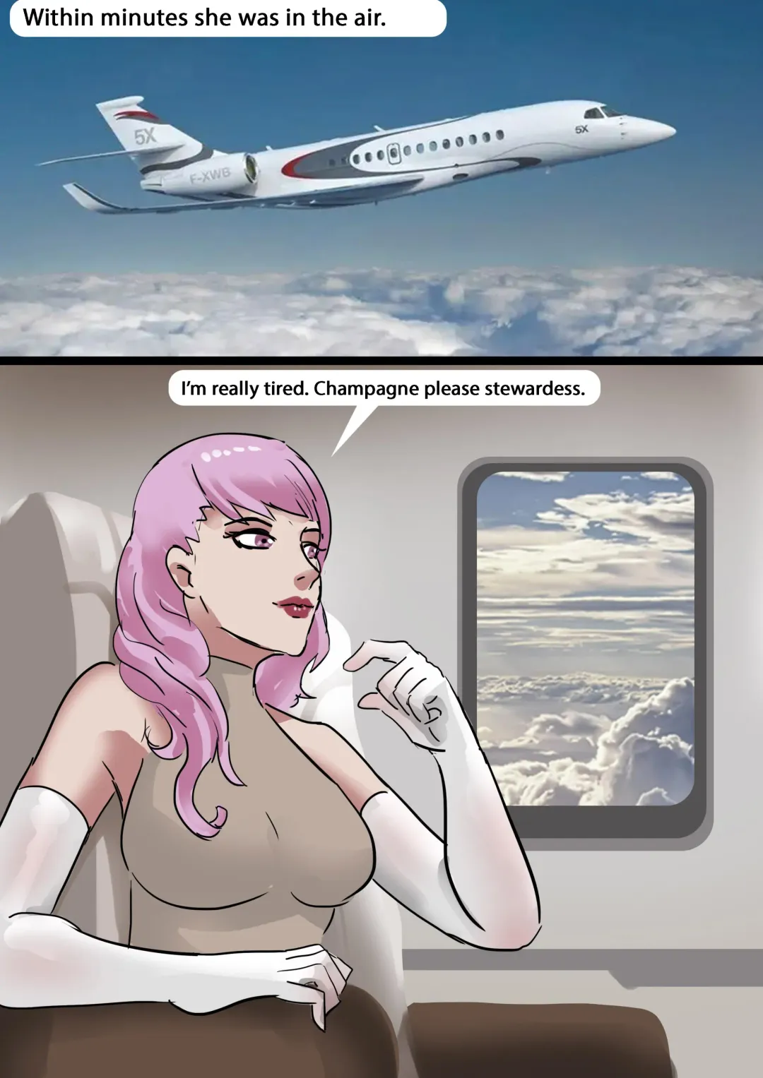 [King] Stewardess 1-2 Fhentai - Page 3