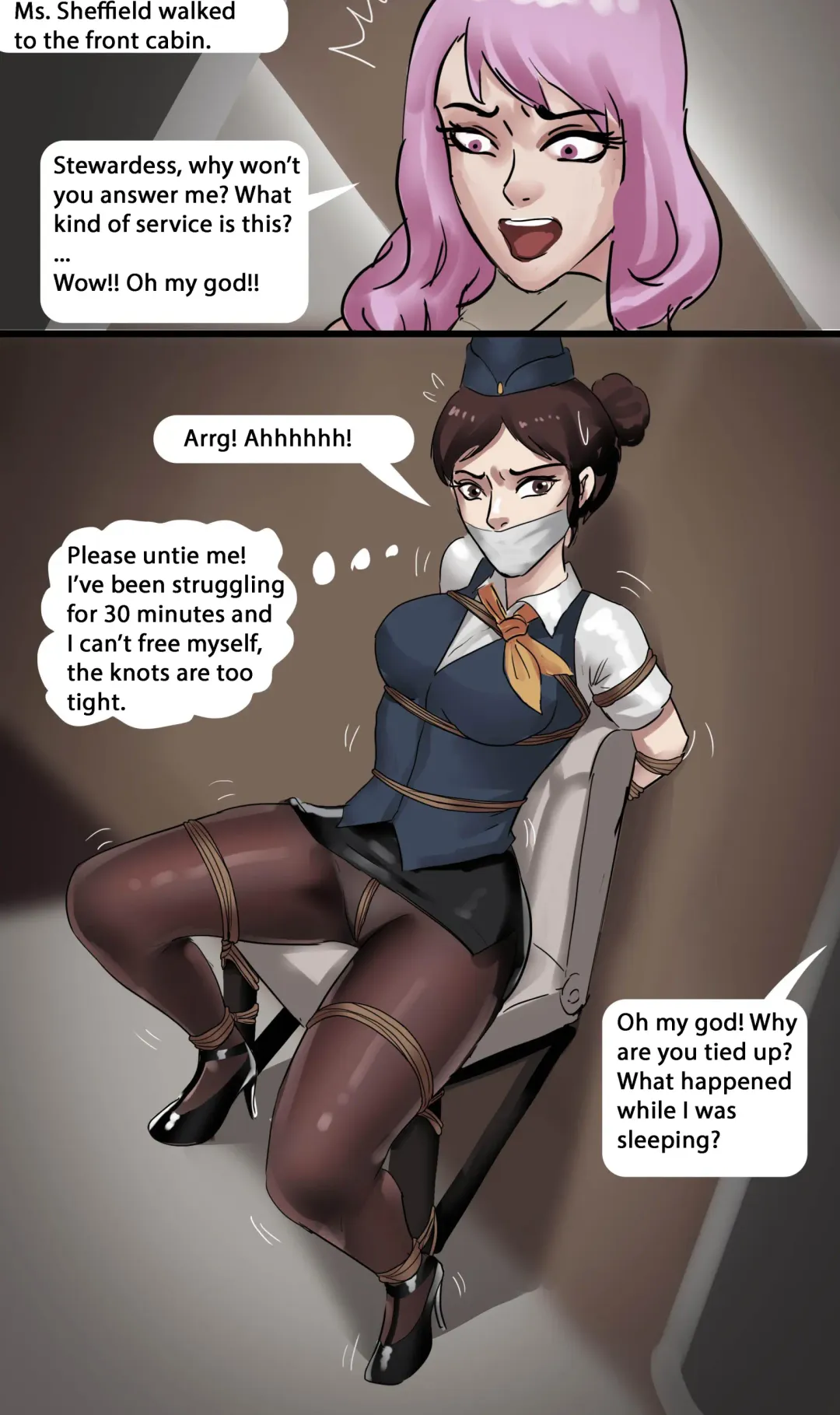 [King] Stewardess 1-2 Fhentai - Page 6