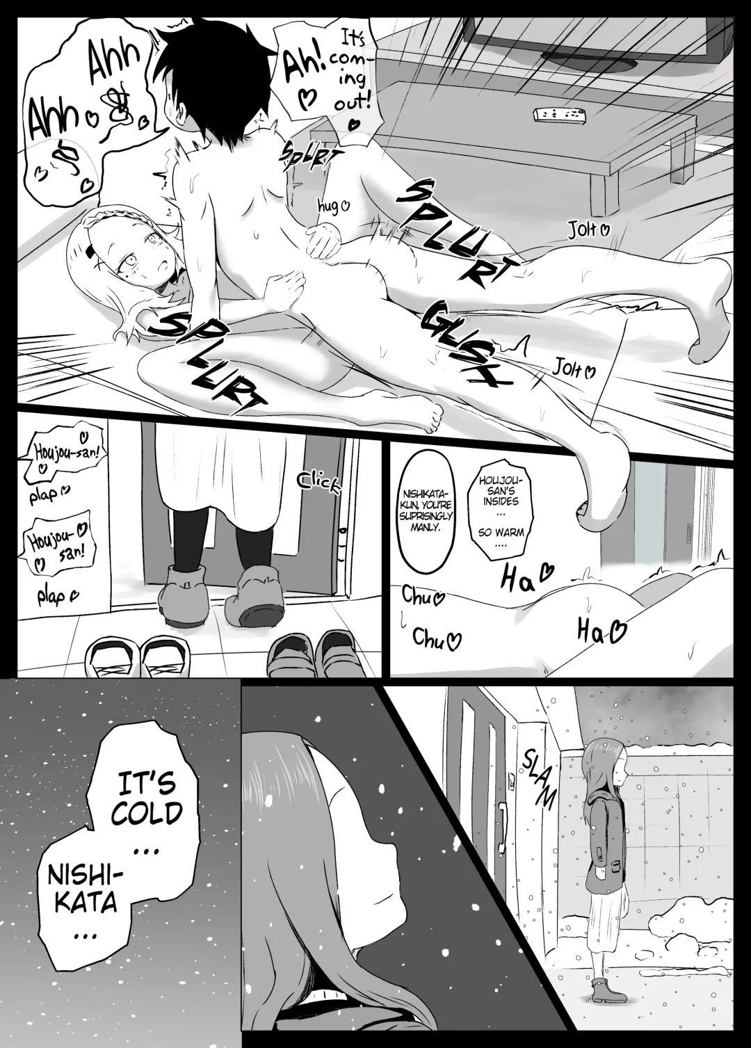 [Jakky] Houjou-san ni Nishikata o Netorareru Takagi-san Fhentai - Page 11