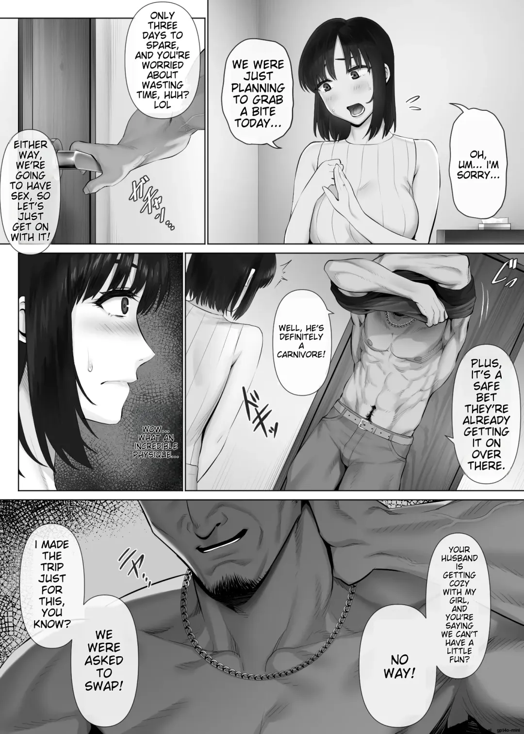 [Hikitogu] LeveChi na Swapping 2 ~Hatsu Zecchou de Iki Kuruu Tsuma Hen~ Fhentai - Page 9