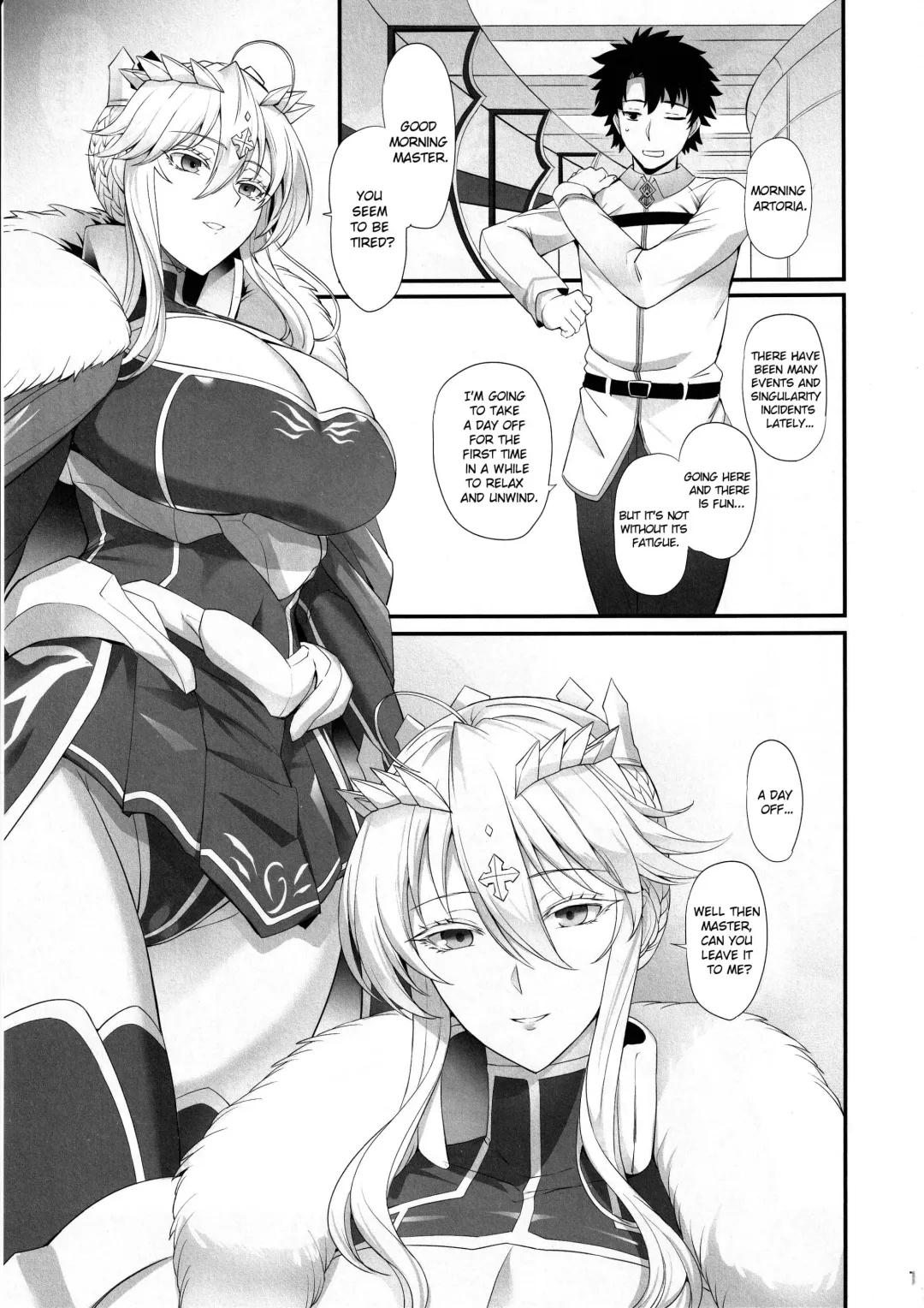[Kumakiti] Artoria to Kimochi Yoku Naru Hi Fhentai - Page 2