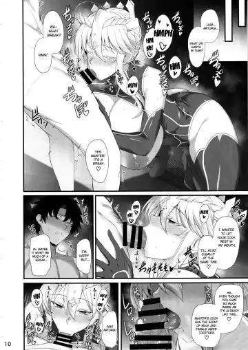 [Kumakiti] Artoria to Kimochi Yoku Naru Hi Fhentai - Page 11