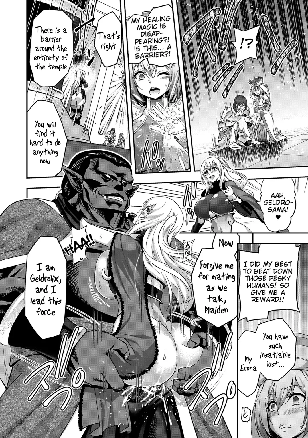 [Yamada Gogogo] ERONA 2 Orc no Inmon ni Modaeshi Miko no Nare no Hate Chapter 1 Fhentai - Page 10