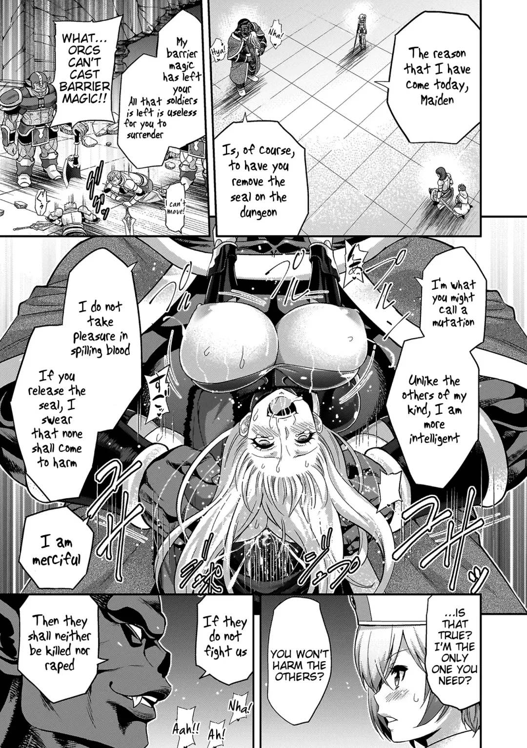 [Yamada Gogogo] ERONA 2 Orc no Inmon ni Modaeshi Miko no Nare no Hate Chapter 1 Fhentai - Page 11