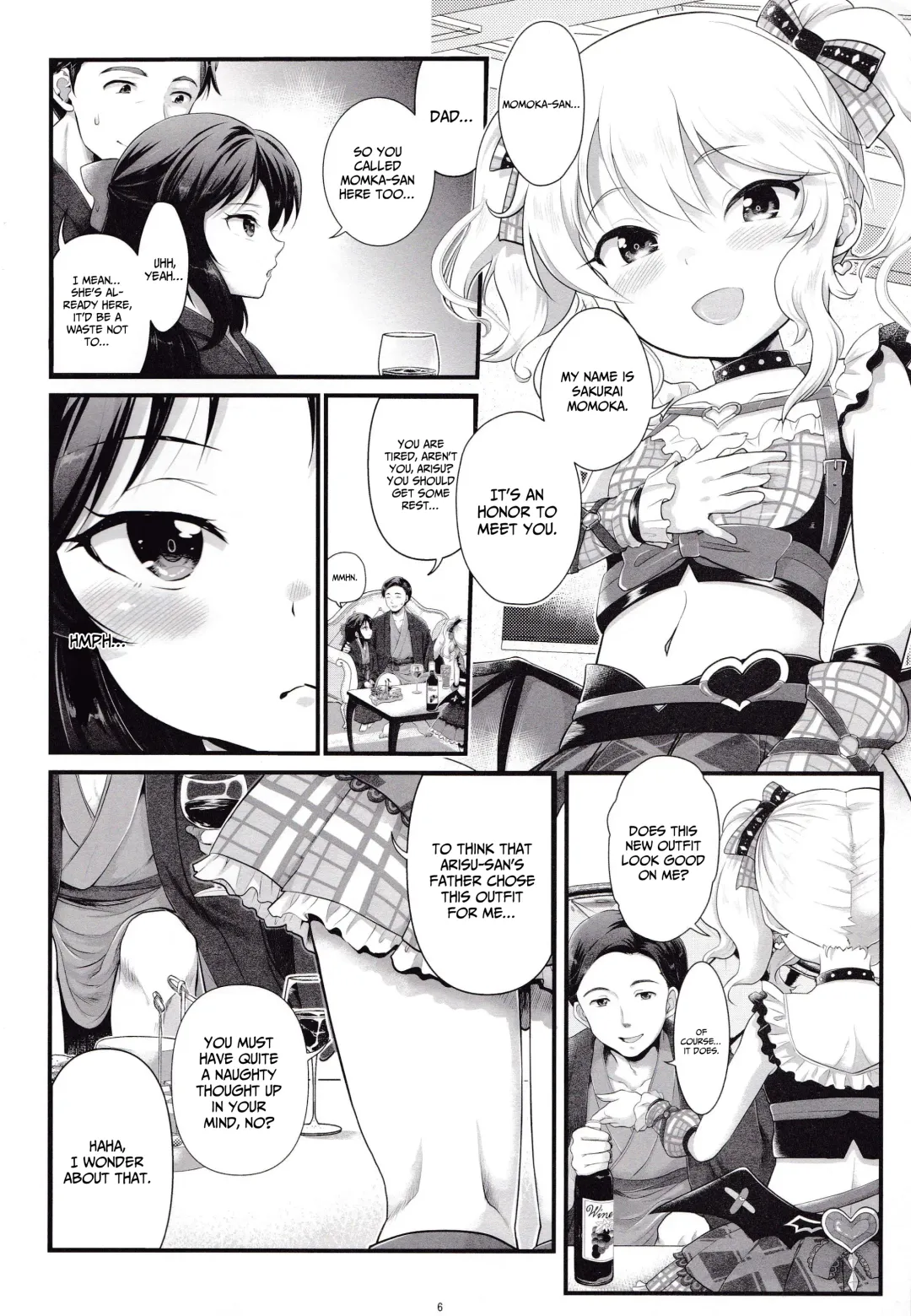 [Tempo Gensui] THE chiDOLM@STER Cinderella Little Girls ~MomoAri Mesugaki Oyako Ecchi SUITE ROOM~ Fhentai - Page 6