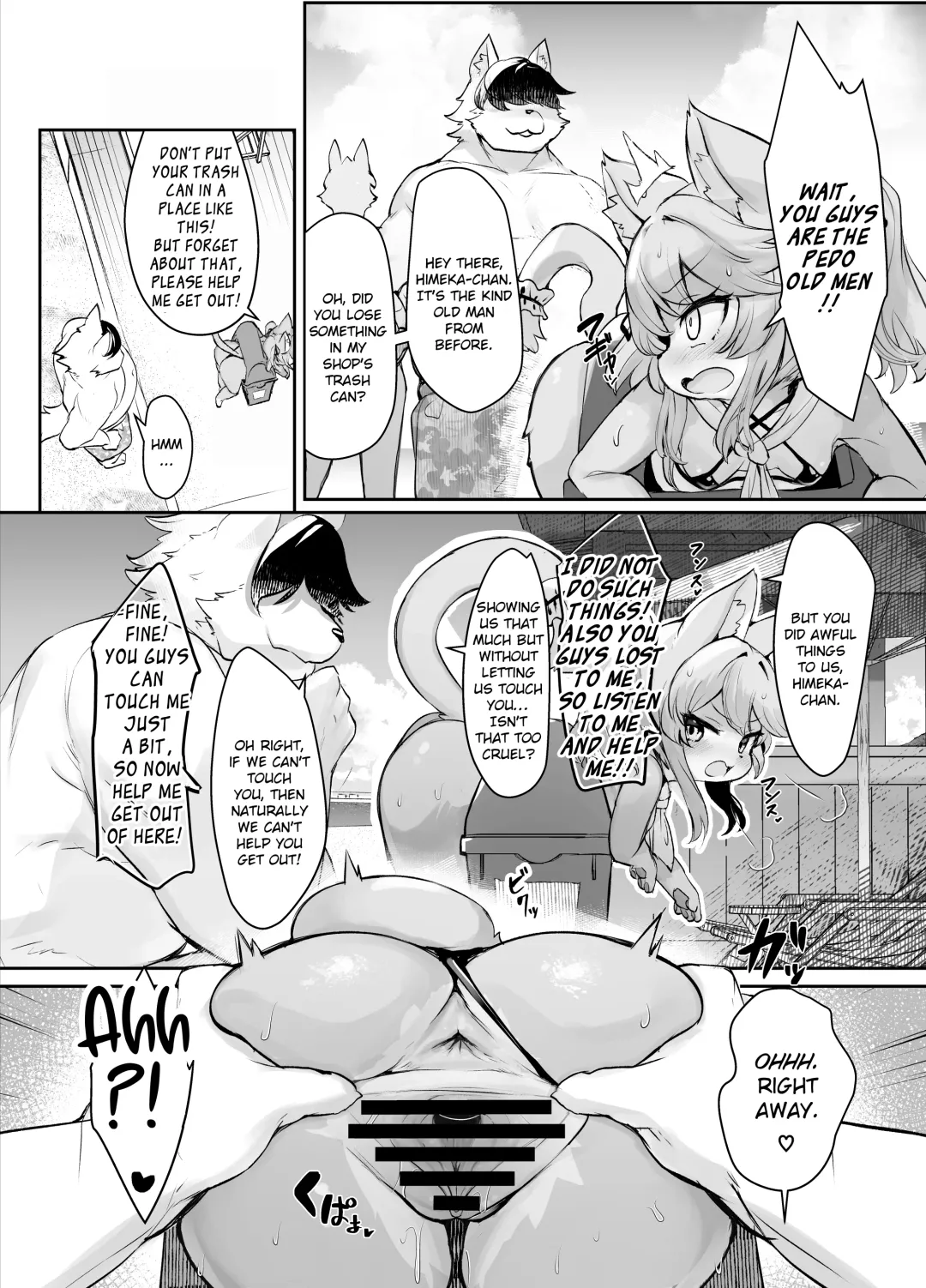 [Ro] Mesugaki Kemo Loli Himeka-chan ga Lolicon Oji-san nanka ni Makeru Wake ga Nai!! 2 | There's no way Himeka-chan, the Kemololi Mesugaki, will ever lose to some Lolicon Old Men!! 2 Fhentai - Page 36