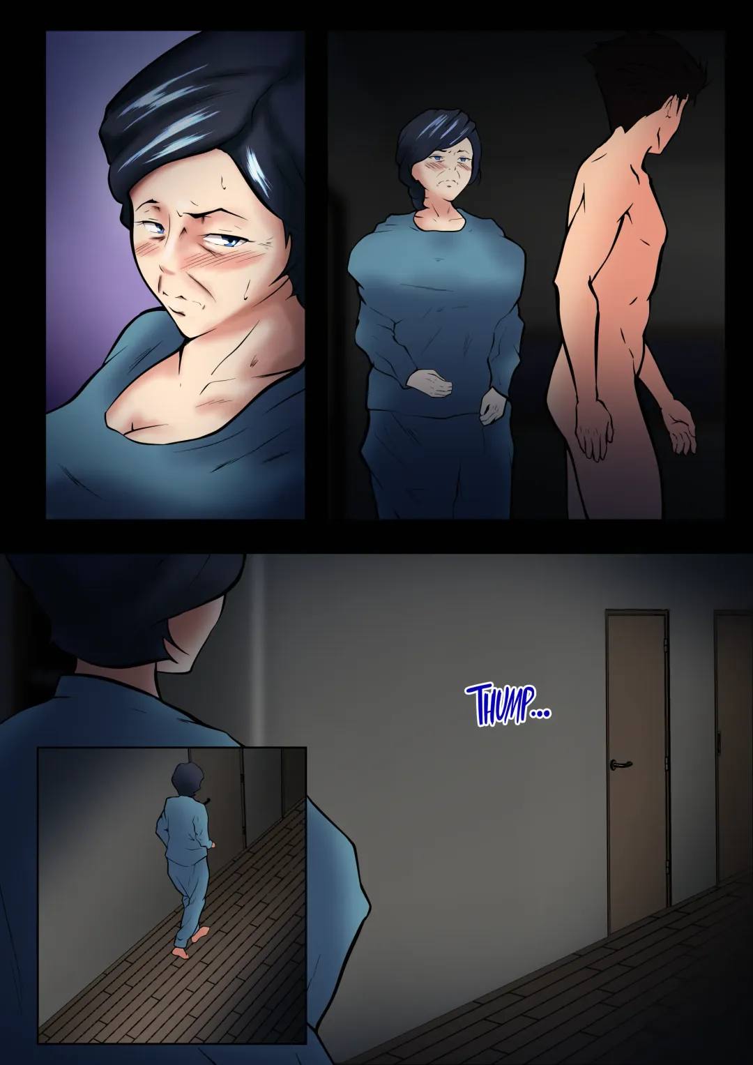 [Shimipan] Tsuma to Gijou wo Kougo ni Idaku Otto, Sore wo Nozoku Soba Fhentai - Page 32