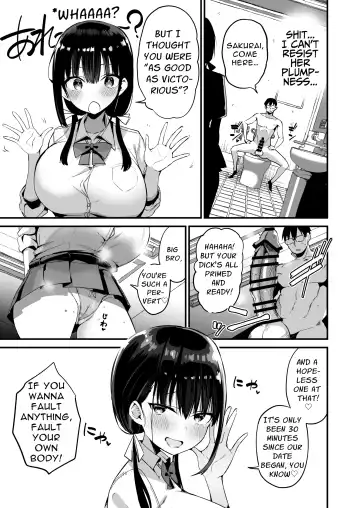 [Chilt] Kanojo no Imouto ga Kyonyuu MiniSkir JK de Koakuma-kei 5 | My Girlfriend's Sister is a Busty Deviless in a Miniskirt 5 Fhentai - Page 18