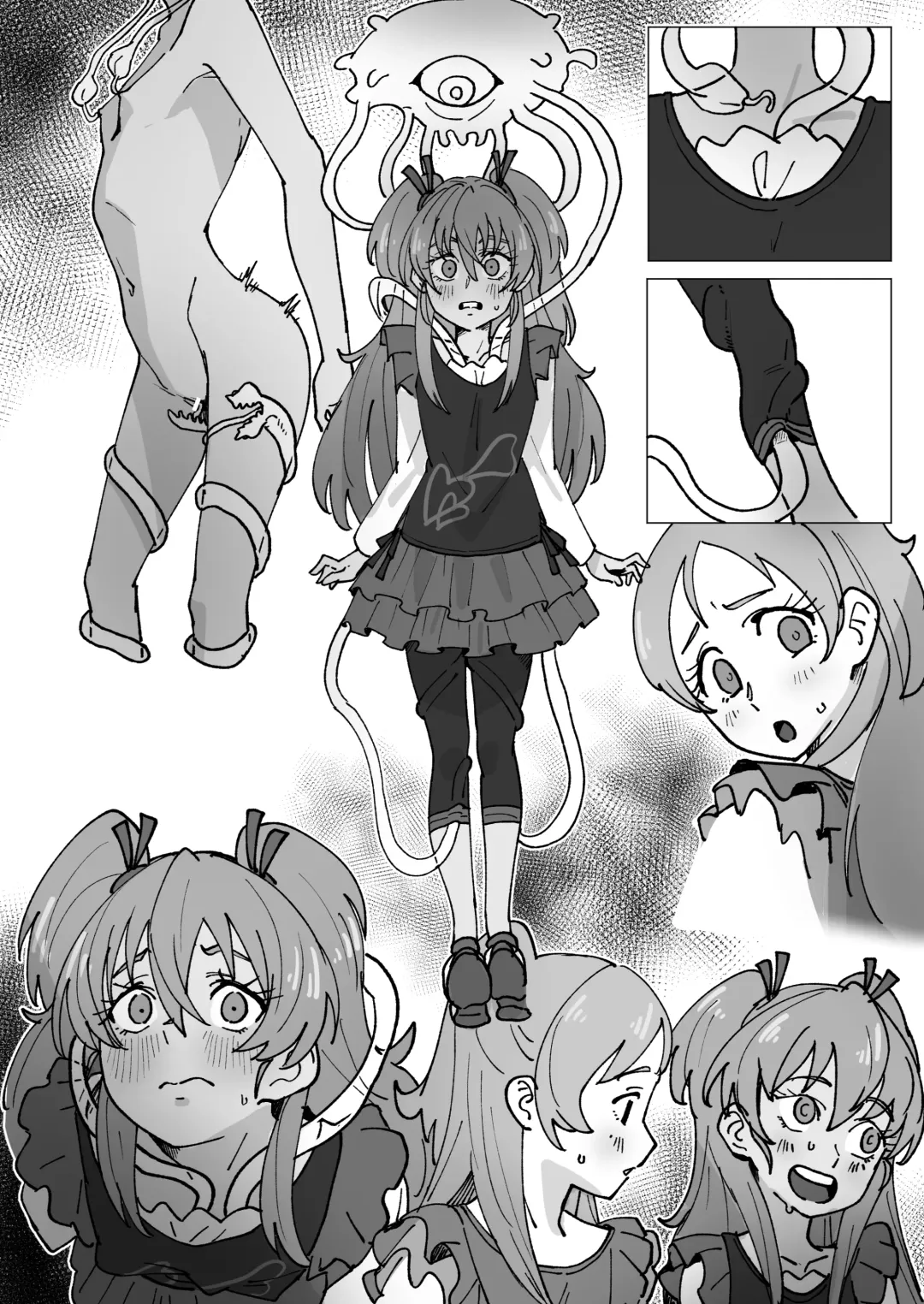 [Ikacream] 透明触手にいじられる響 Fhentai - Page 4