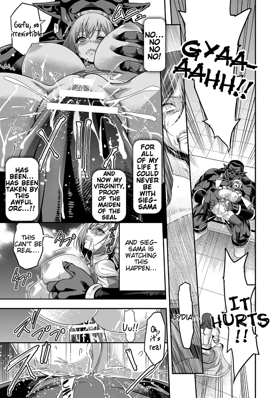 [Yamada Gogogo] ERONA 2 Orc no Inmon ni Modaeshi Miko no Nare no Hate Fhentai - Page 25
