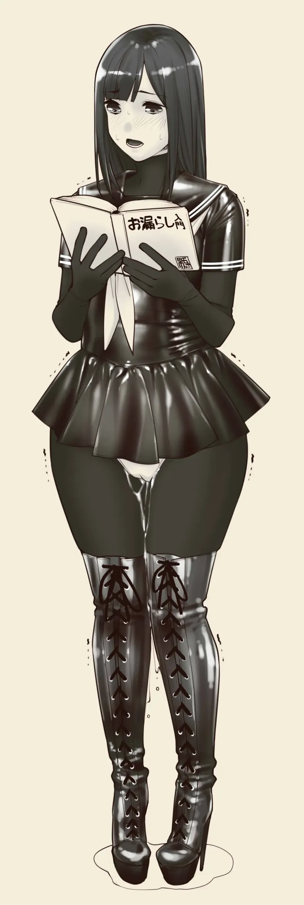 [Kuroishi Ringo] Tekateka seifuku omorashi gakuin Fhentai - Page 3