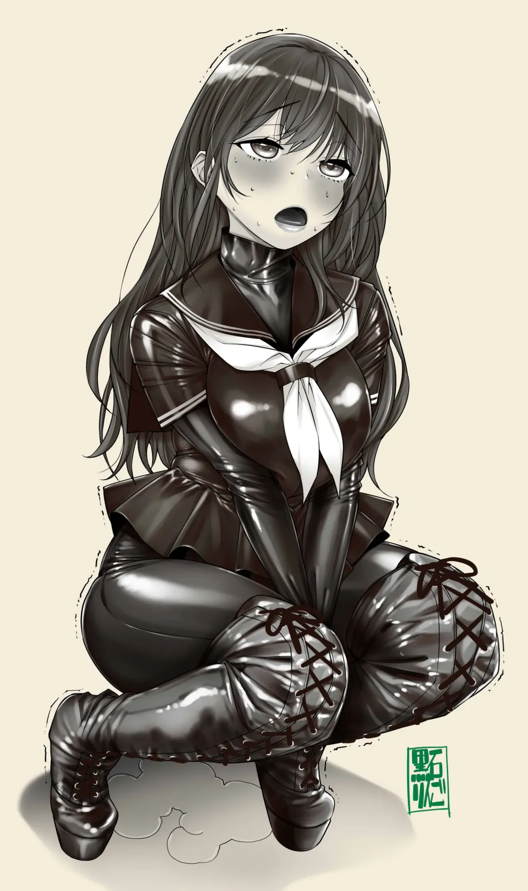 [Kuroishi Ringo] Tekateka seifuku omorashi gakuin Fhentai - Page 31