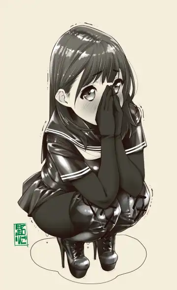 [Kuroishi Ringo] Tekateka seifuku omorashi gakuin Fhentai - Page 7