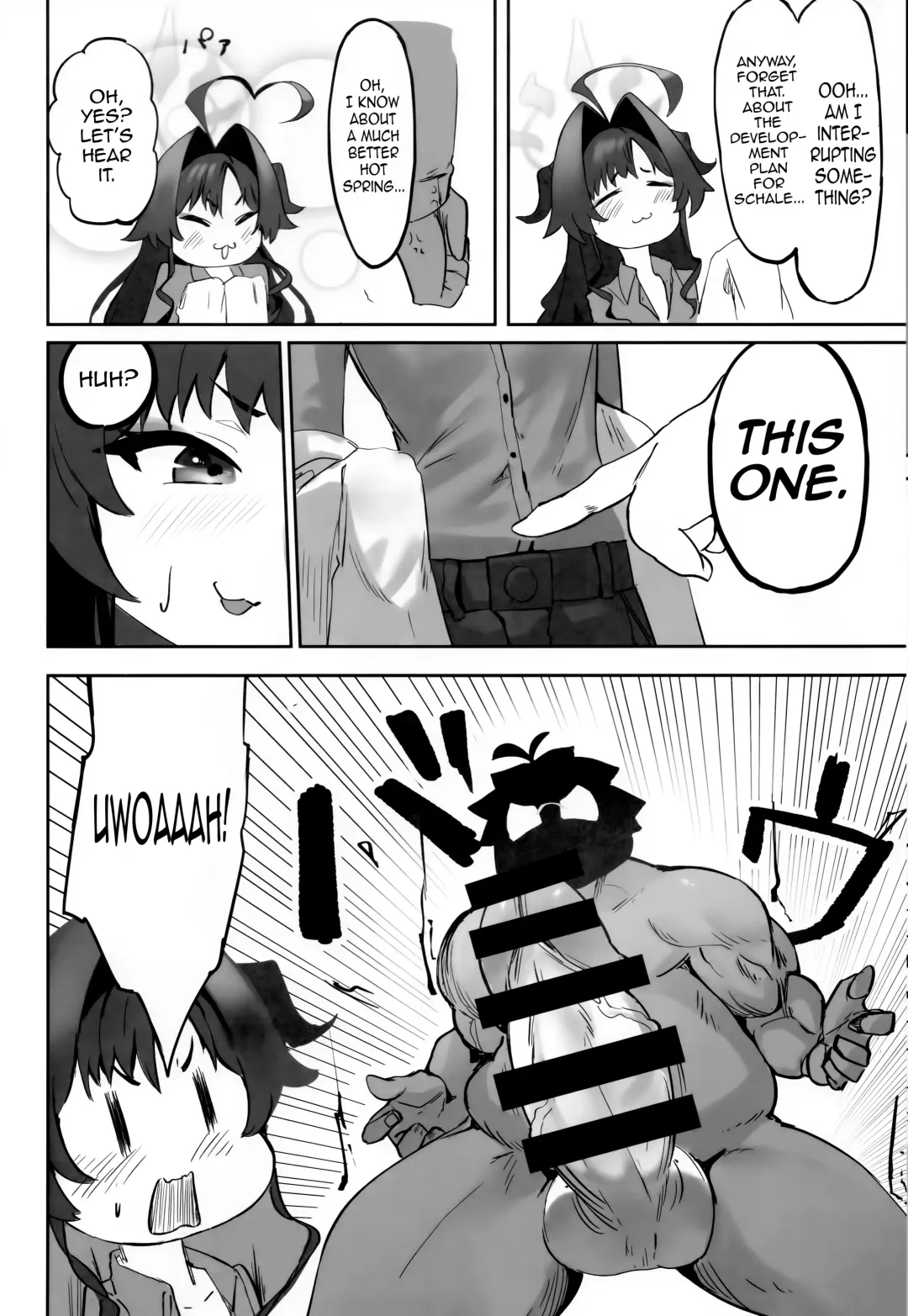 [Mannen Junyuuki] Onsen Kaihatsu!? | Hot Springs Development?! Fhentai - Page 13