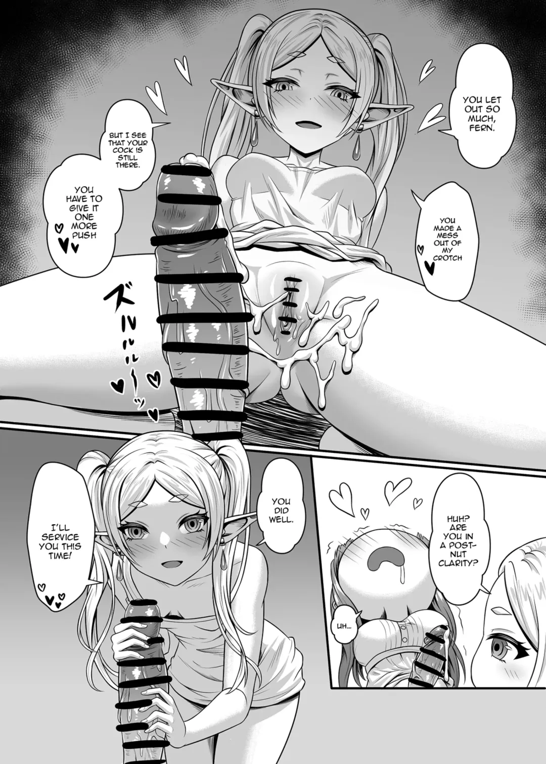 [Tako Seijin] Frieren no Kyokon Mahou | Frieren's Big Dick Magic Fhentai - Page 10