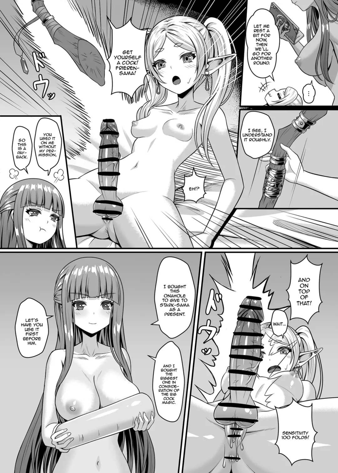 [Tako Seijin] Frieren no Kyokon Mahou | Frieren's Big Dick Magic Fhentai - Page 15