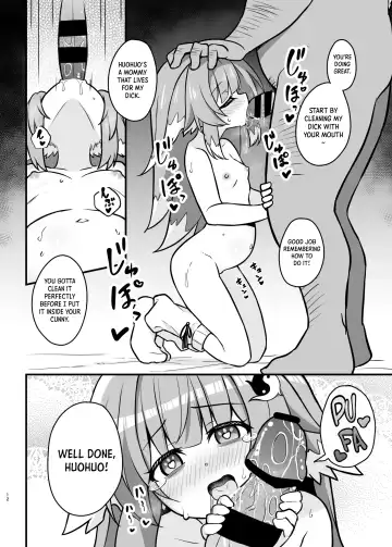[Kazawa] Fofo o Saimin Shite Hanshoku no Unmei o Ayumitai | Hypnotizing Huohuo to Breed for Life Fhentai - Page 11