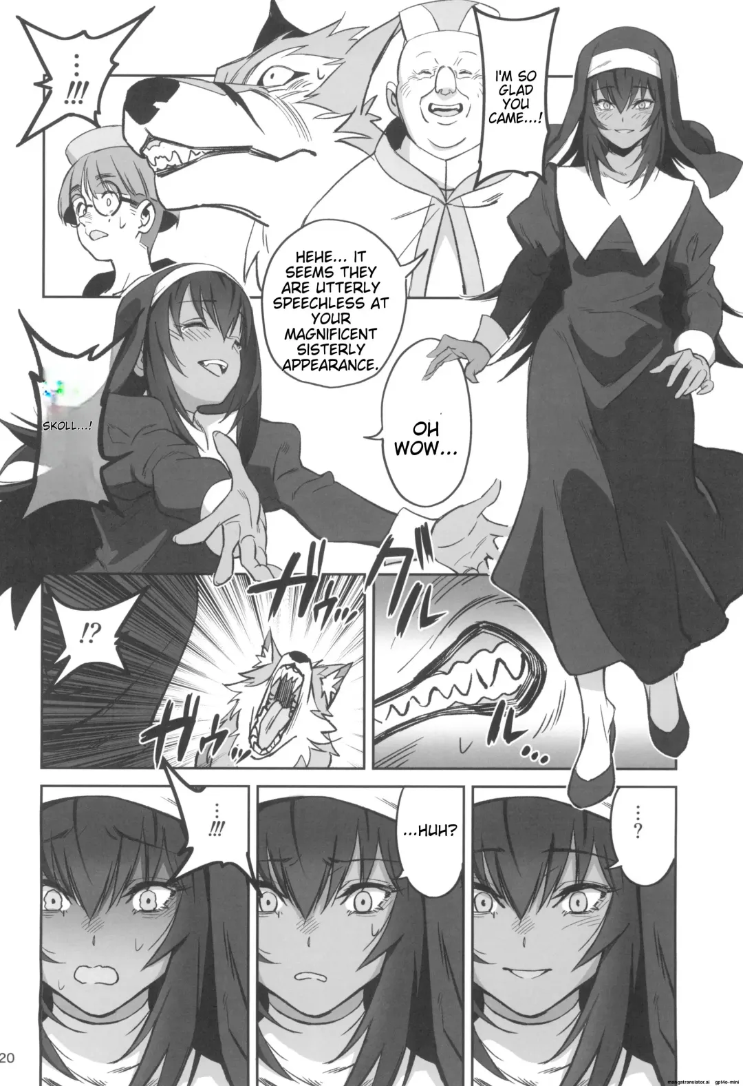 [Okita Ababa] Mori o Mamoru Ookami Shoujo ga Inkou Shisai ni NTRreta Hanashi Fhentai - Page 20