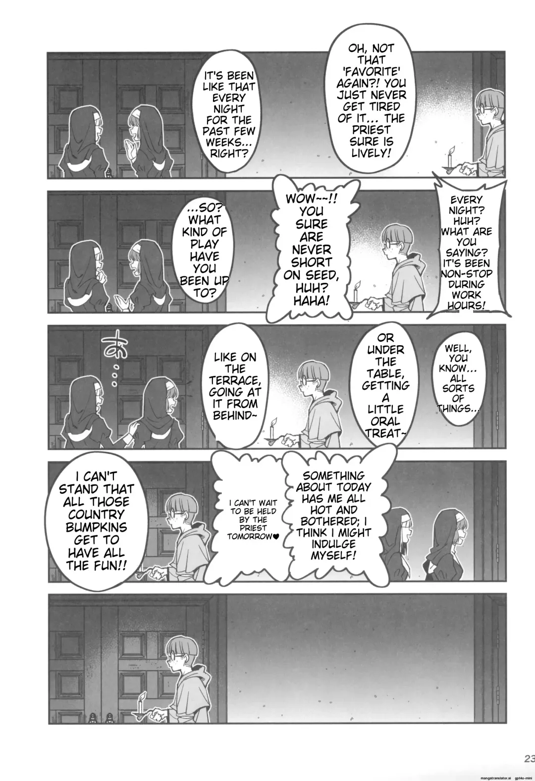 [Okita Ababa] Mori o Mamoru Ookami Shoujo ga Inkou Shisai ni NTRreta Hanashi Fhentai - Page 23